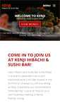Mobile Screenshot of kenjirestaurant.com